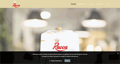 Desktop Screenshot of pasticceriaracca.it